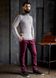 Чоловічий еластичний светр з коміром на блискавці. Колір: Капучино 384 фото 7