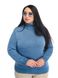 Класичний жіночий светр. Колір: Джинс 4440 фото 1