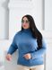 Класичний жіночий светр. Колір: Джинс 4440 фото 6