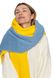 М'який жіночий шарф. Колір: Жовто-блакитний  833 фото 6