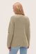 Жіночий еко-светр з дірками. Колір: Олива 6516 фото 8