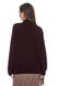 Меланжевый свитер крупной вязки. Цвет: Бордо 509 фото 8