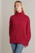 Свободный женский свитер. Цвет: Красный 435 фото 5