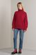 Свободный женский свитер. Цвет: Красный 435 фото 4