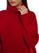 Свободный женский свитер. Цвет: Красный 435 фото 8