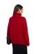 Свободный женский свитер. Цвет: Красный 435 фото 7