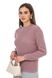 Бавовняний жіночий светр. Колір: Пудра 402 фото 6