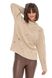 Жіночий светр з дірками. Колір: Бежевий 516 фото 7