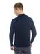Чоловічий светр з коміром "стійка". Колір: Темно-синій 212 фото 5