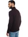 Men's wool turtleneck with elastane. Color: Burgundy