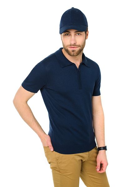 Short sleeve «polo». Color: Dark blue