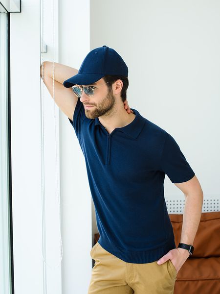 Short sleeve «polo». Color: Dark blue