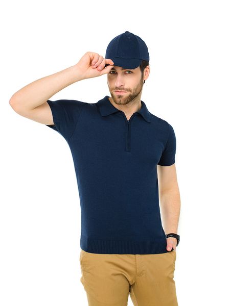 Short sleeve «polo». Color: Dark blue