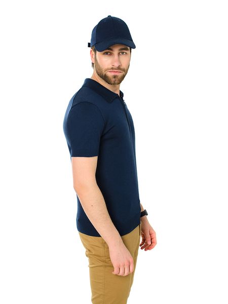 Short sleeve «polo». Color: Dark blue