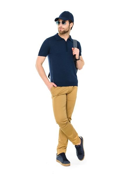 Short sleeve «polo». Color: Dark blue