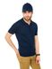 Short sleeve «polo». Color: Dark blue