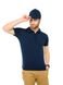 Short sleeve «polo». Color: Dark blue