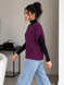 Stylish cotton sleeveless jacket. Cherry 42-46