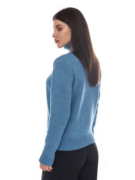 Класичний жіночий светр. Джинс 50-52 440 фото