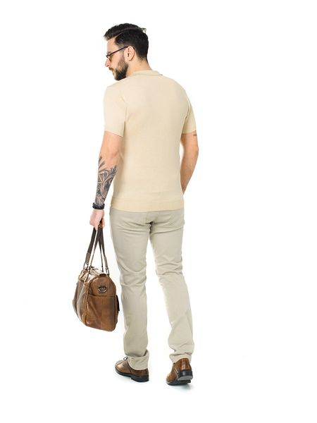 Short sleeve «polo». Color: Beige