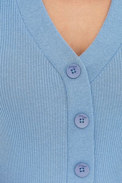 Тонка блуза з коротким рукавом: Колір: Блакитний 507 фото