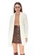 Women's long cardigan. Color: Milk