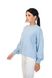 Light and loose women's sweater with elastane. Color: Light blue