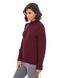 Women's jumper with a high elastic band. Color: Burgundy