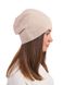 Women's set hat and scarf. Color: Powder