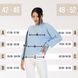 Light and loose women's sweater with elastane. Color: Light blue