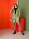 Sports knit cardigan. Color: Green