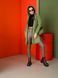 Sports knit cardigan. Color: Green