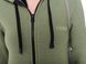 Sports knit cardigan. Color: Green
