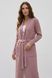 Long classic women&rsquo;s cardigan. Dark powder 42-46
