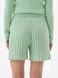 Women's cotton shorts. Pistachio