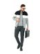 Men’s jacket with zip. Color: Gray