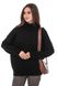 Women's cashmere and viscose turtleneck  Color:  Burgundy