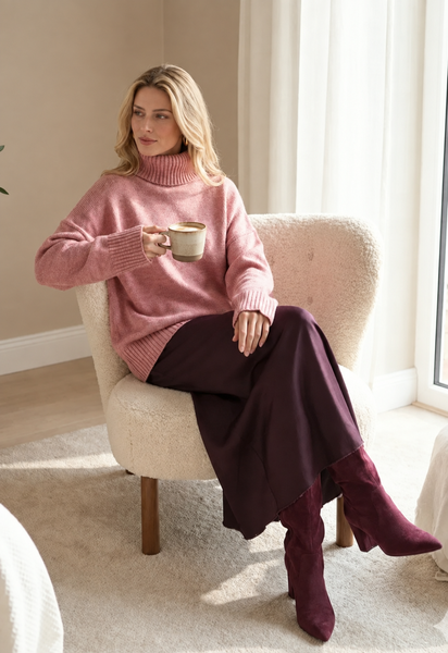 Free women sweater. Pink