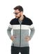 Men’s jacket with zip. Color: Gray