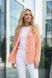Жіночий піджак &laquo;рисової&raquo; в'язки. Персиковий 40-42 598 фото 5