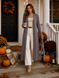 &ldquo;Midi&rdquo; cardigan. Gray 42-46