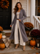 &ldquo;Midi&rdquo; cardigan. Gray 42-46