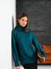 Вільний жіночий светр. Колір: Морська хвиля 435 фото 2