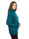Вільний жіночий светр. Колір: Морська хвиля 435 фото 7