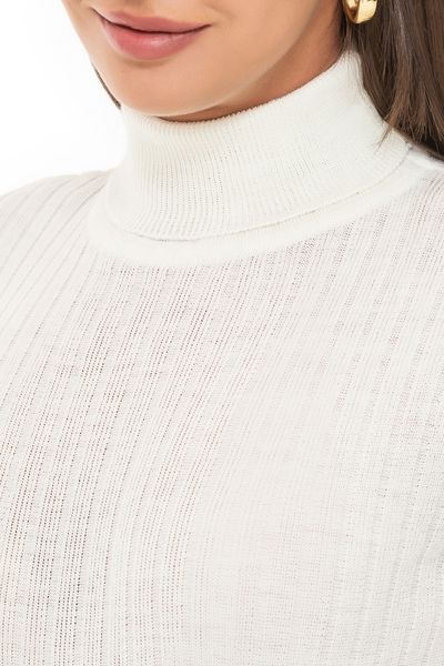 Turtleneck "American". Color: Milk