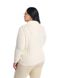 Жіночий м'який светр з стійкою коміром. Колір: Молоко 4414 фото 5