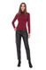 Women's cashmere and viscose turtleneck  Color:  Burgundy