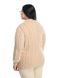 Жіночий м'який светр з стійкою коміром. Колір: Пудра 4414 фото 8